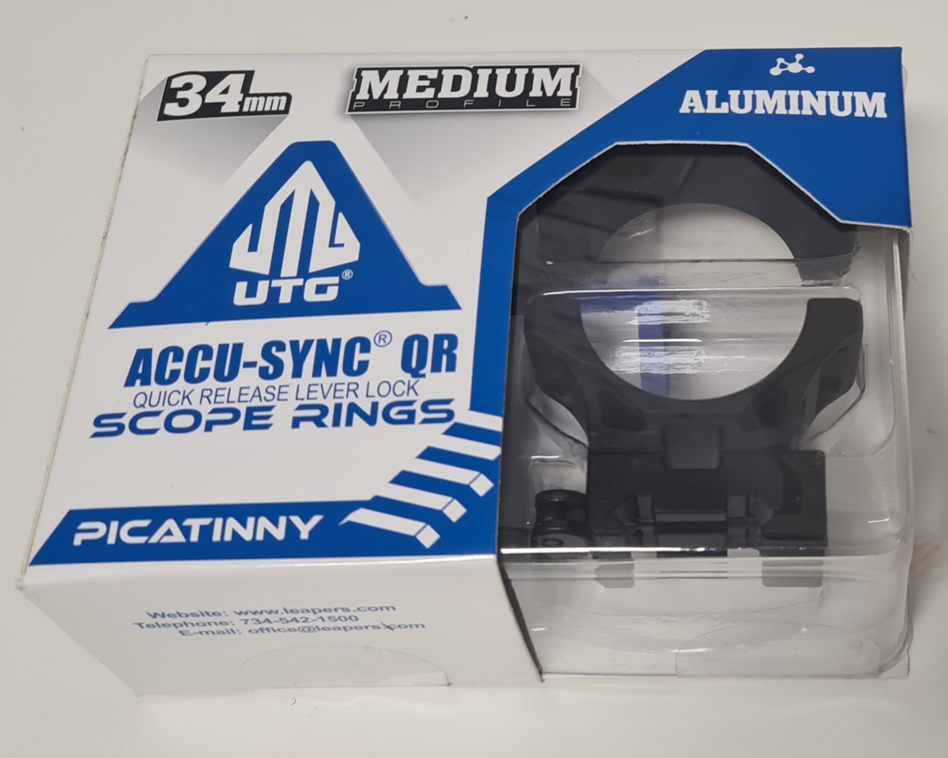 Accu-Sync QR 34mm Medium Profile Rings